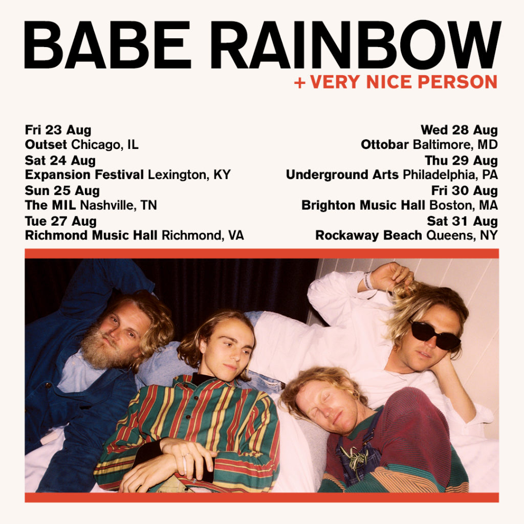 Babe rainbow, us tour